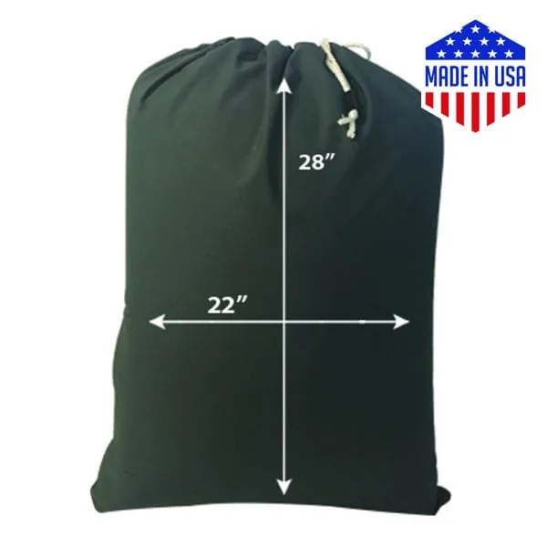 22" x 28" Laundry Bags || Quality BLENDED Fabrics || Solid Colors - (call for  available colors)