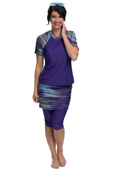 Amphi Spirit Athletic Skirted Capris 16" for Swim and Sports-SALE