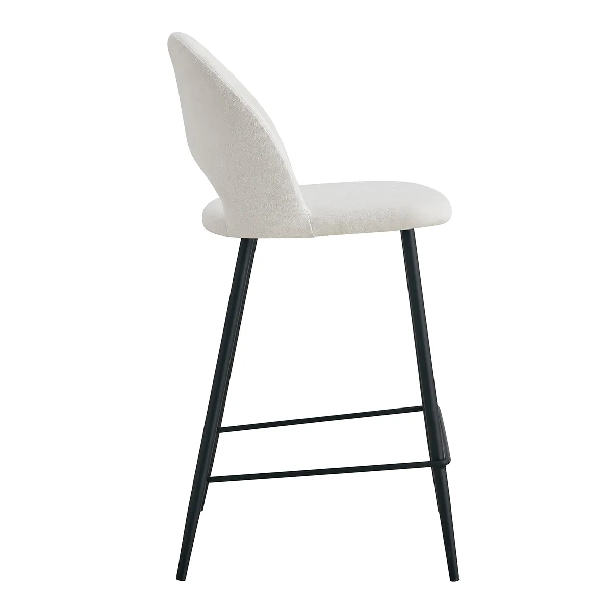 Asta Fabric Bar Stool (Set of 2)