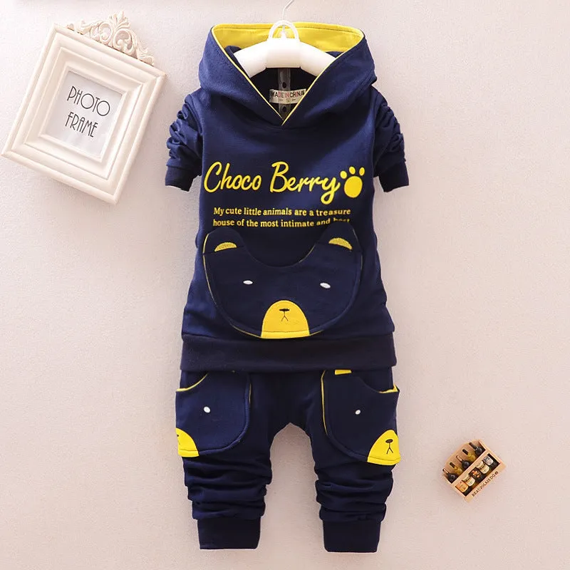 Baby Boy Long Sleeve Sports Two Piece Suit