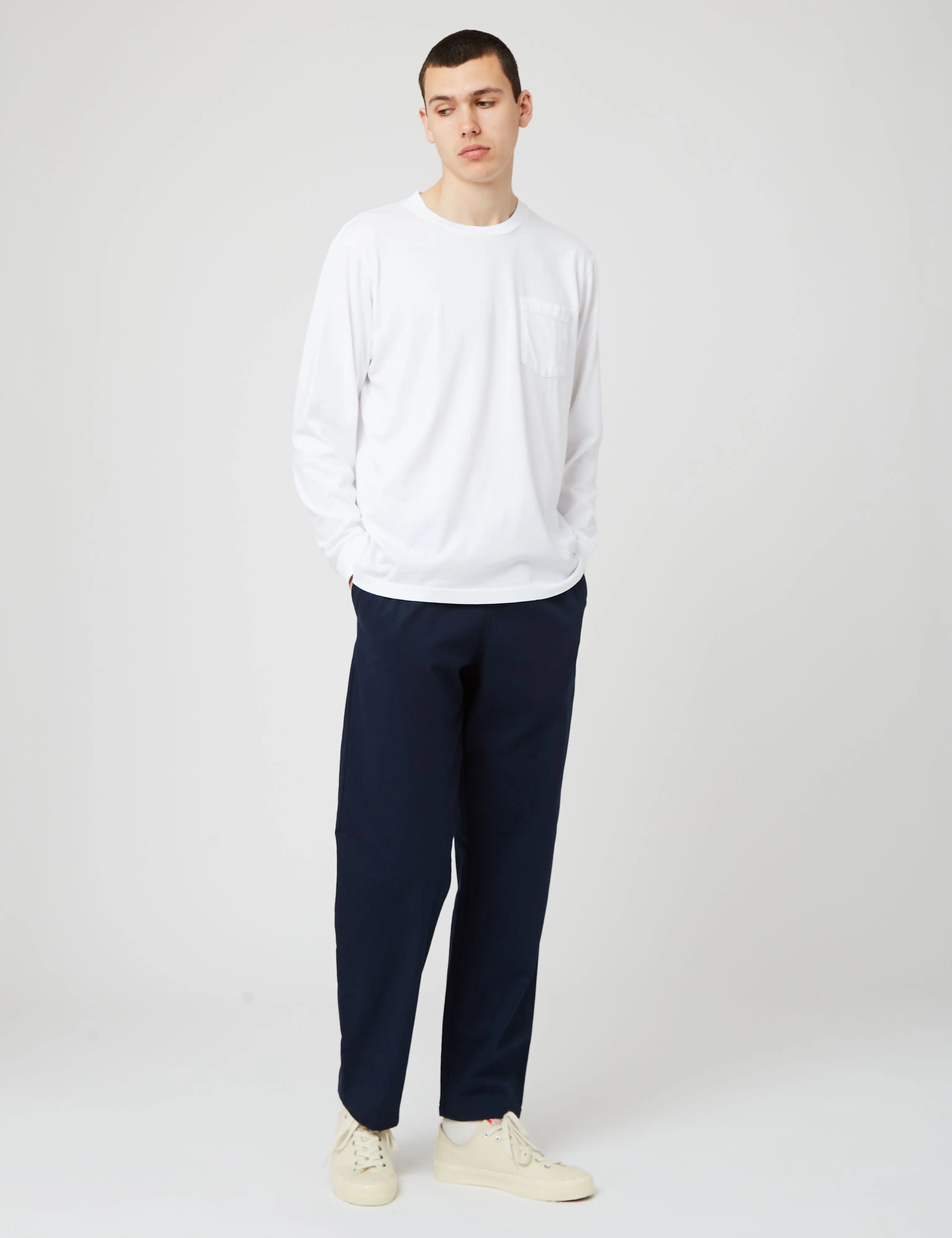 Battenwear Active Lazy Chino Pant - Navy Blue