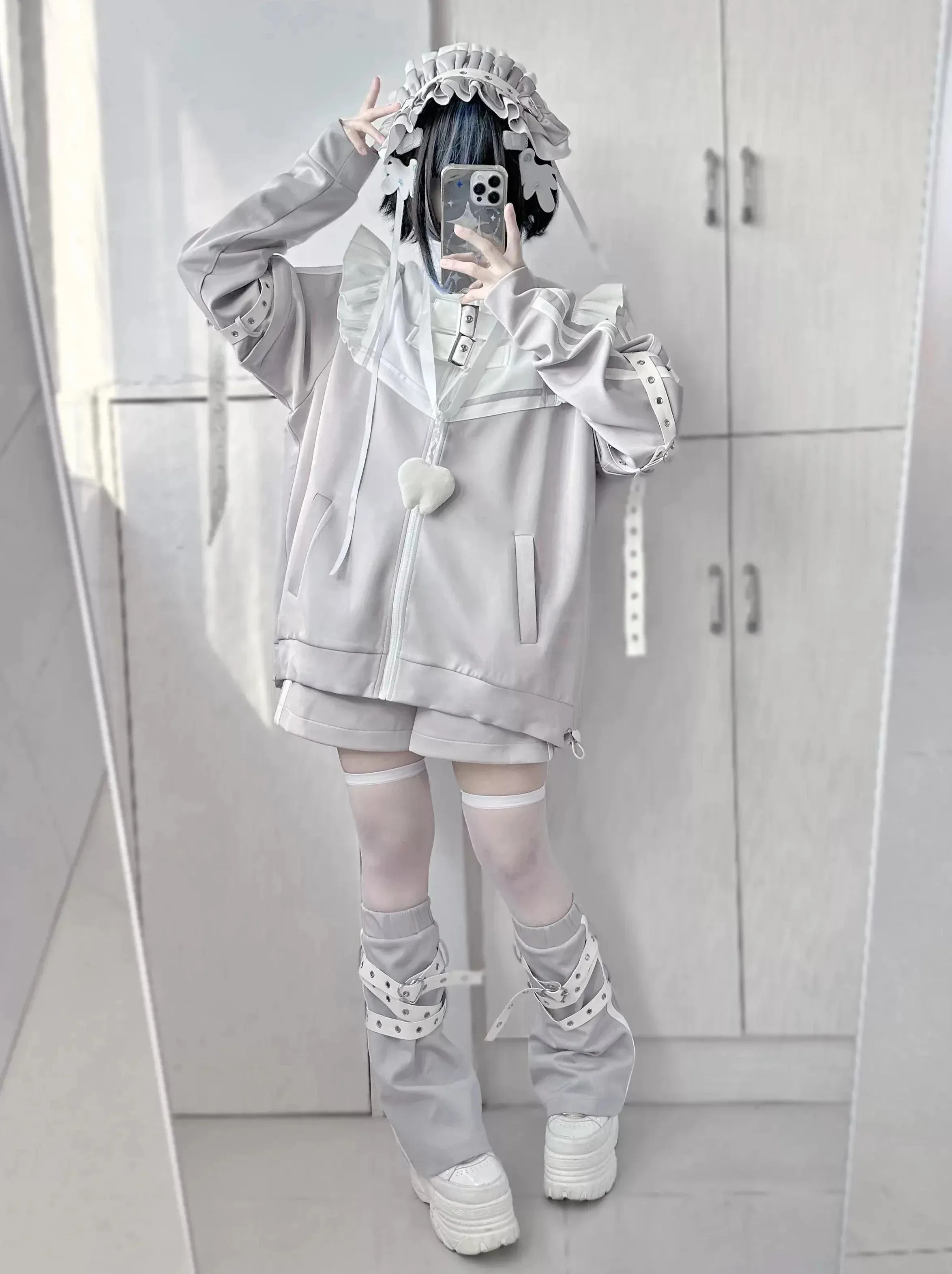 Bionic Black Set Angel Complete Gray Angel Neighborhood