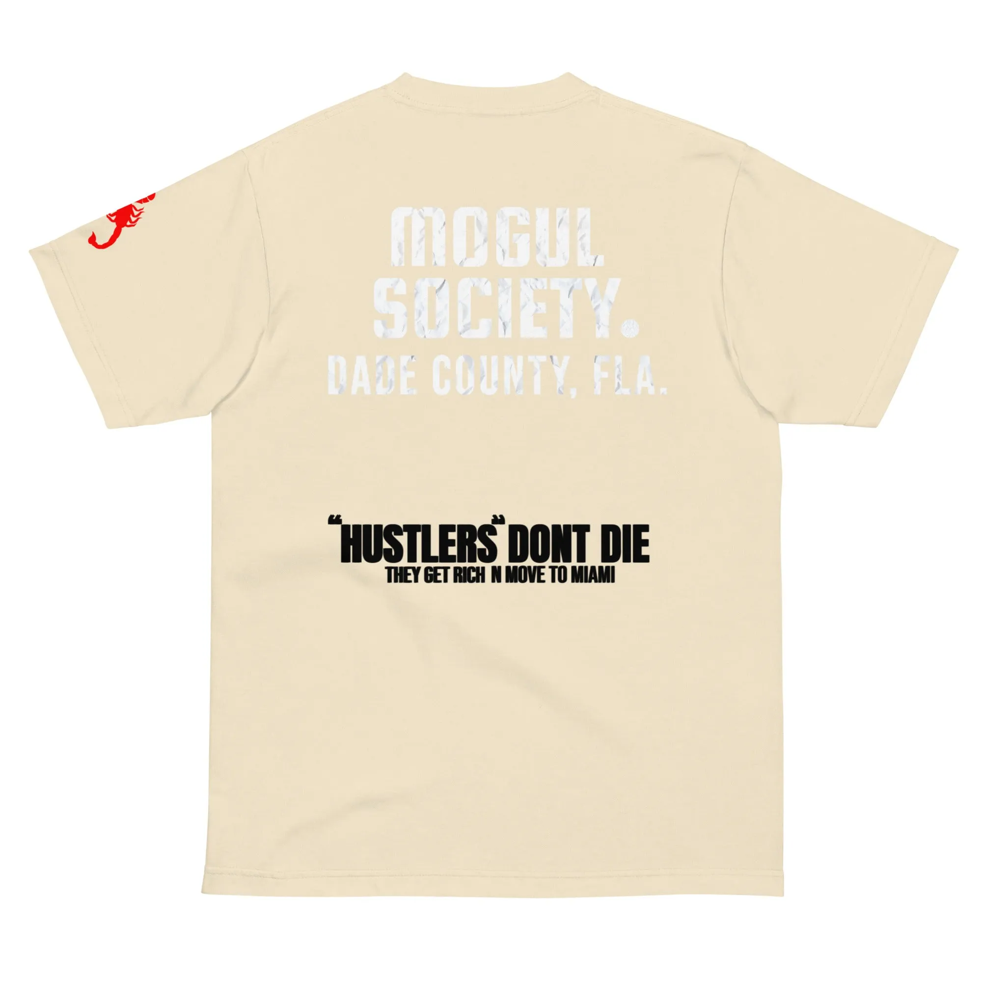 Black Mogul Society Scorpion Stamp Unisex short sleeve tee