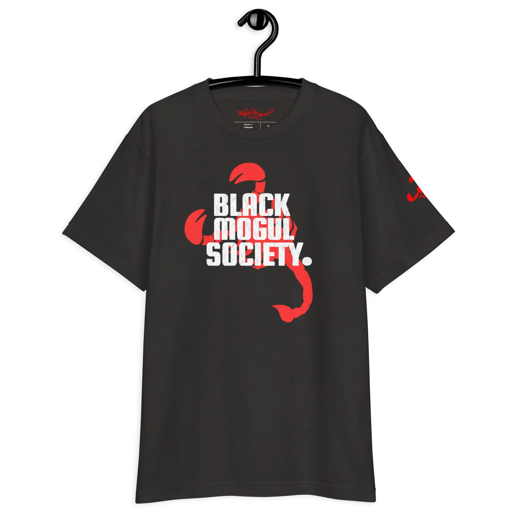 Black Mogul Society Scorpion Stamp Unisex short sleeve tee