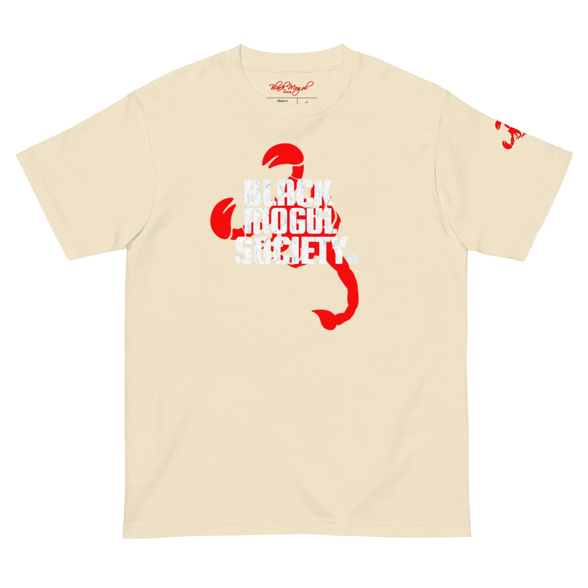 Black Mogul Society Scorpion Stamp Unisex short sleeve tee