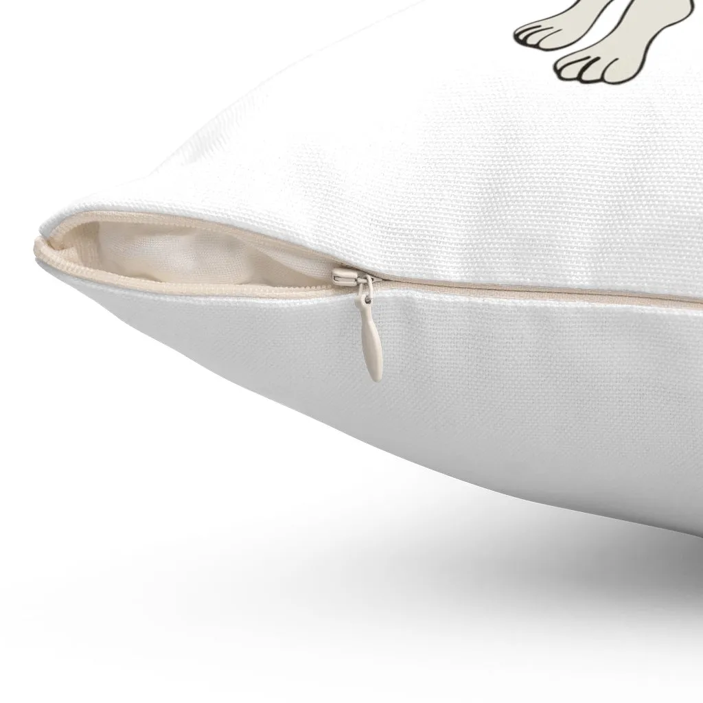 Boxer Spun Polyester Square Pillow