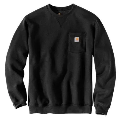 Mens Carhartt Classic Fleece Crewneck Pocket Sweatshirt - Comfortable, Durable & Stylish
