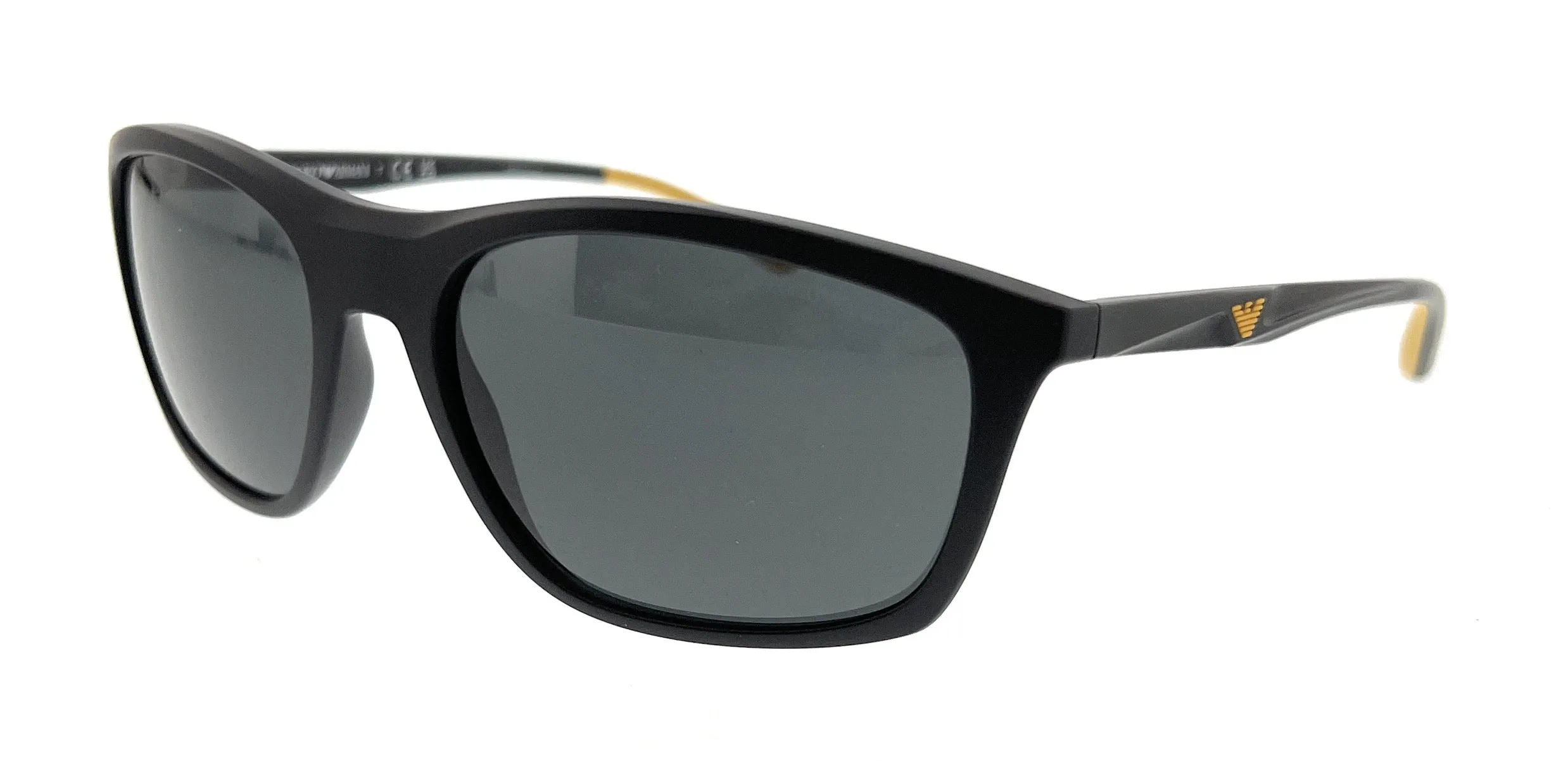 Emporio Armani 0EA4179 500187 Matte Black Square Sunglasses