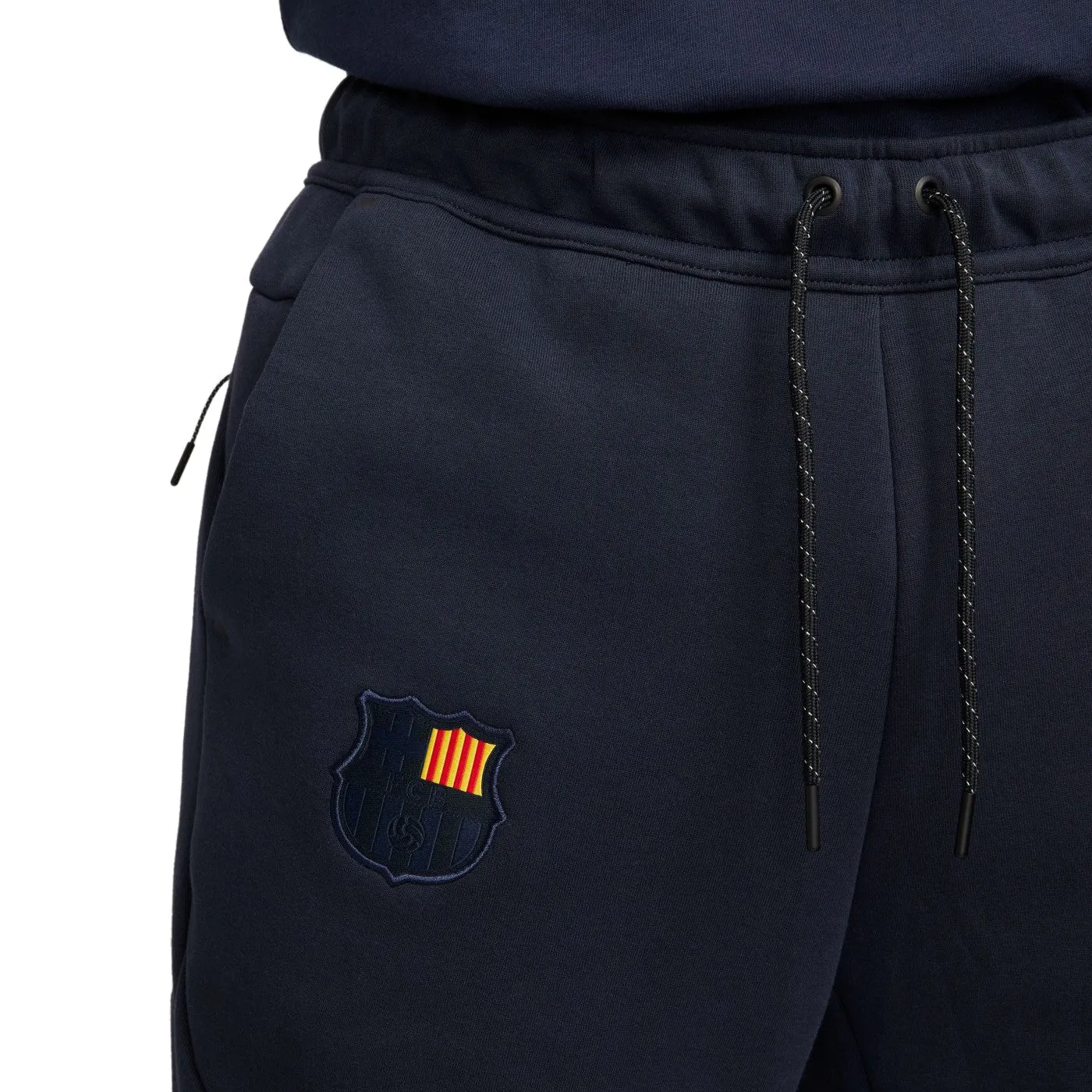 FC Barcelona Tech Fleece gold/navy presentation tracksuit 2023 - Nike