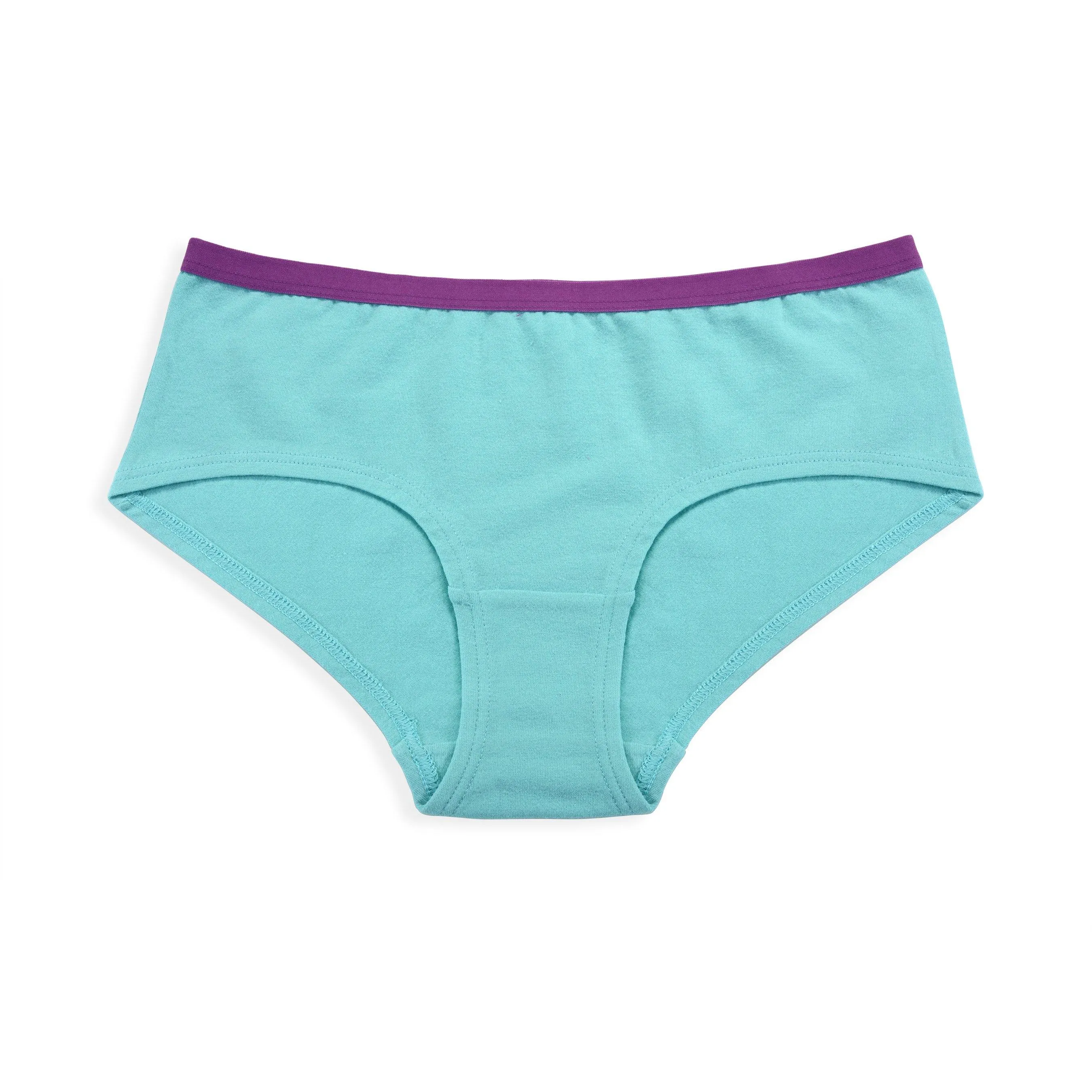 Girls' Cotton Spandex Hipster 12-pack | Size 6-14