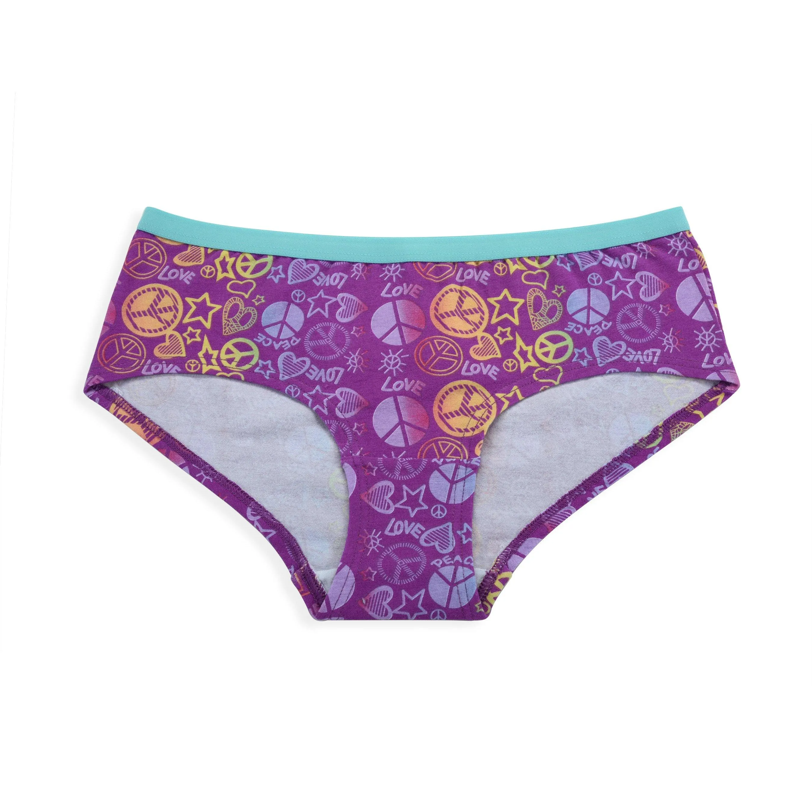 Girls' Cotton Spandex Hipster 12-pack | Size 6-14