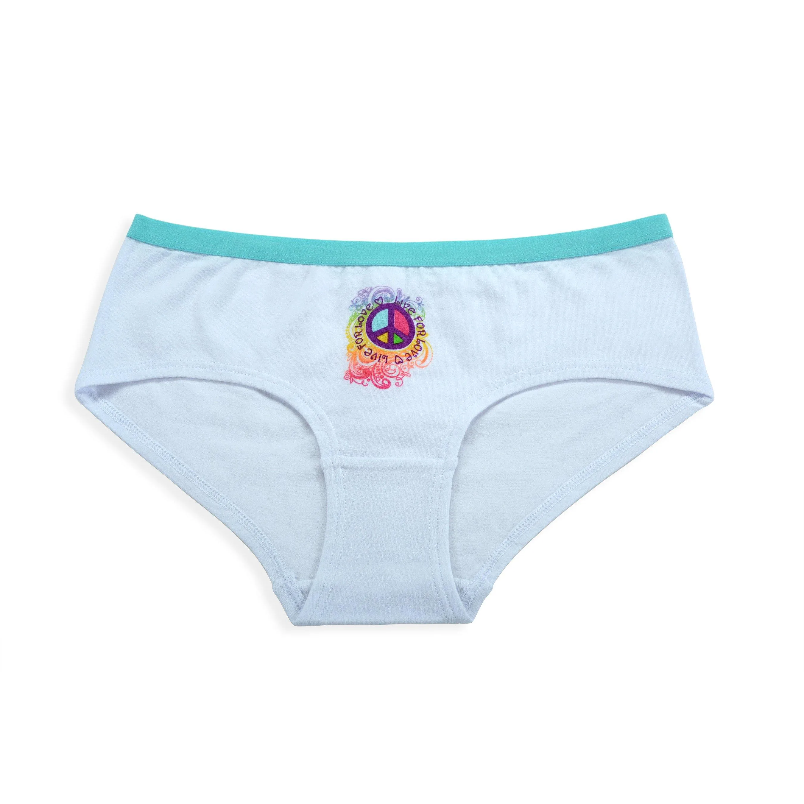 Girls' Cotton Spandex Hipster 12-pack | Size 6-14
