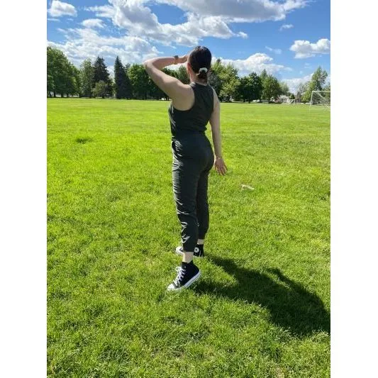 Half Zip Jumpsuit