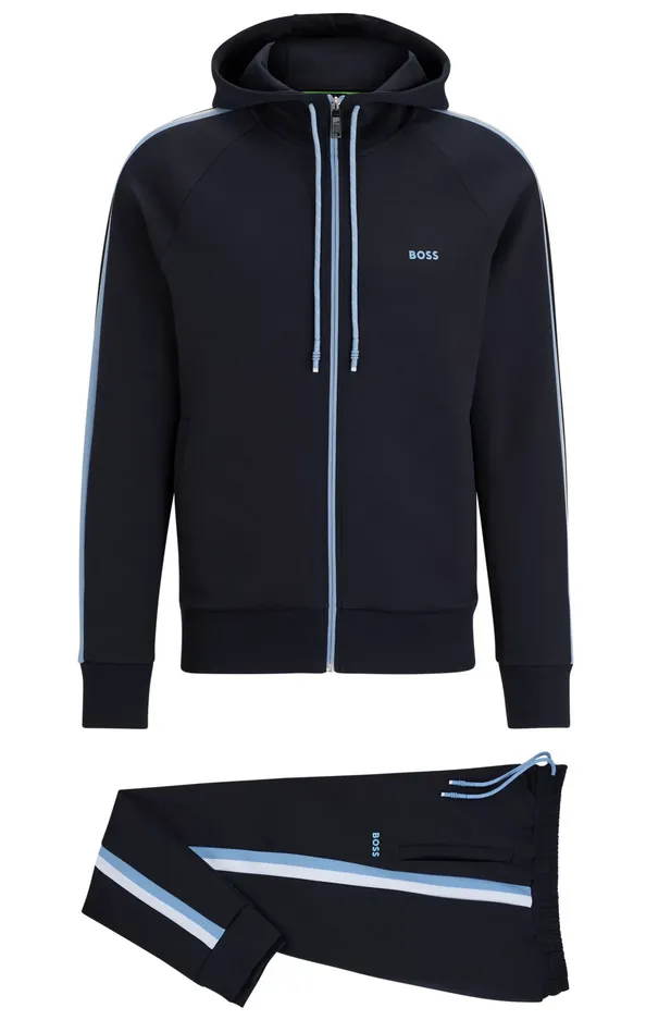 Blue Hugo Boss Mens Tracksuit Set, Style 50494092-402