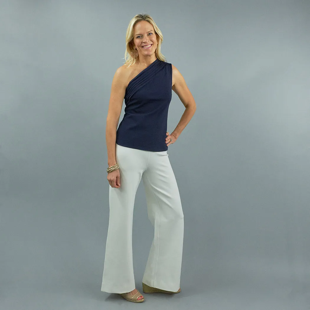 Jaguar Pant - Navy Blue Ponte