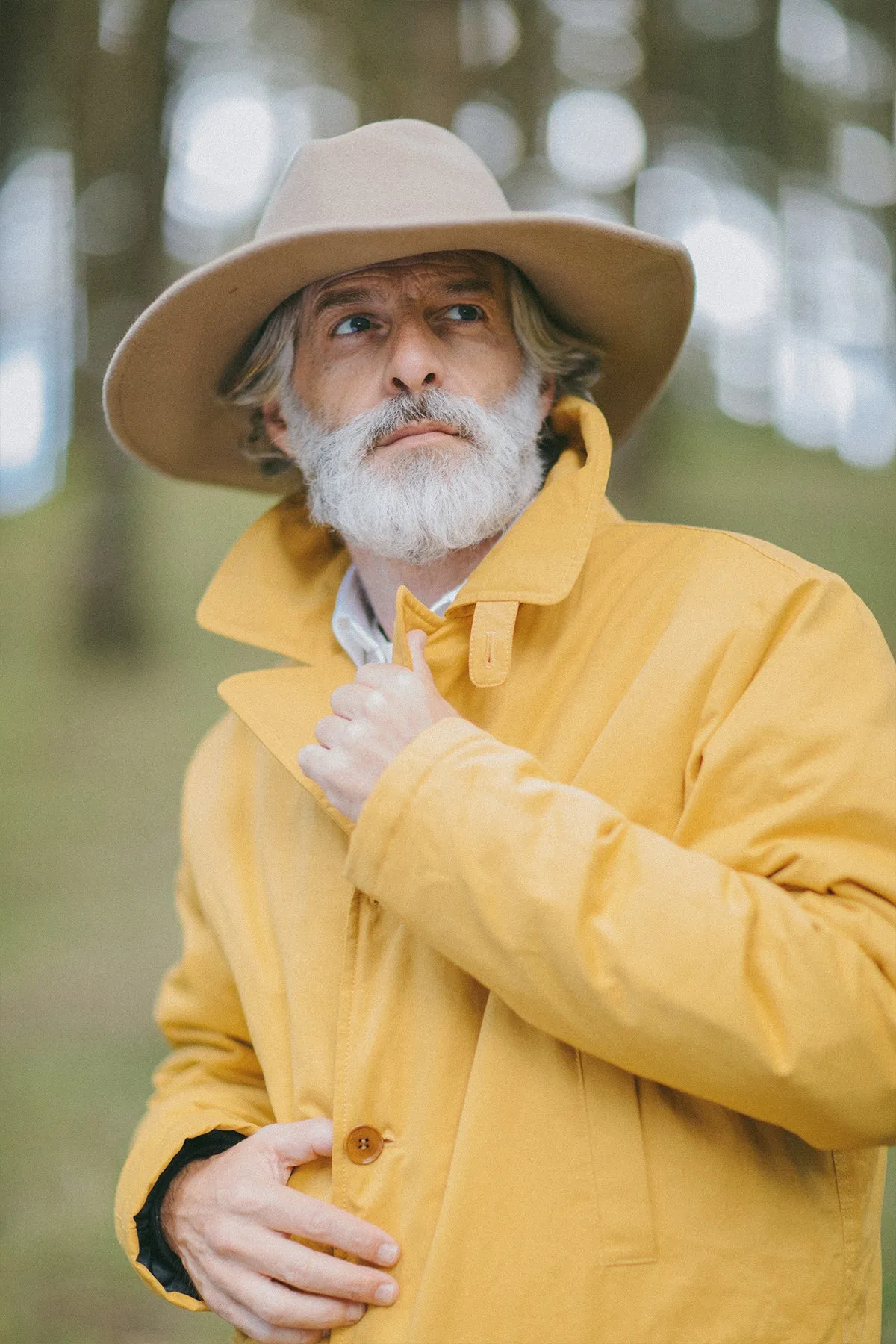 Ketchum Wool Felt Hat in Putty