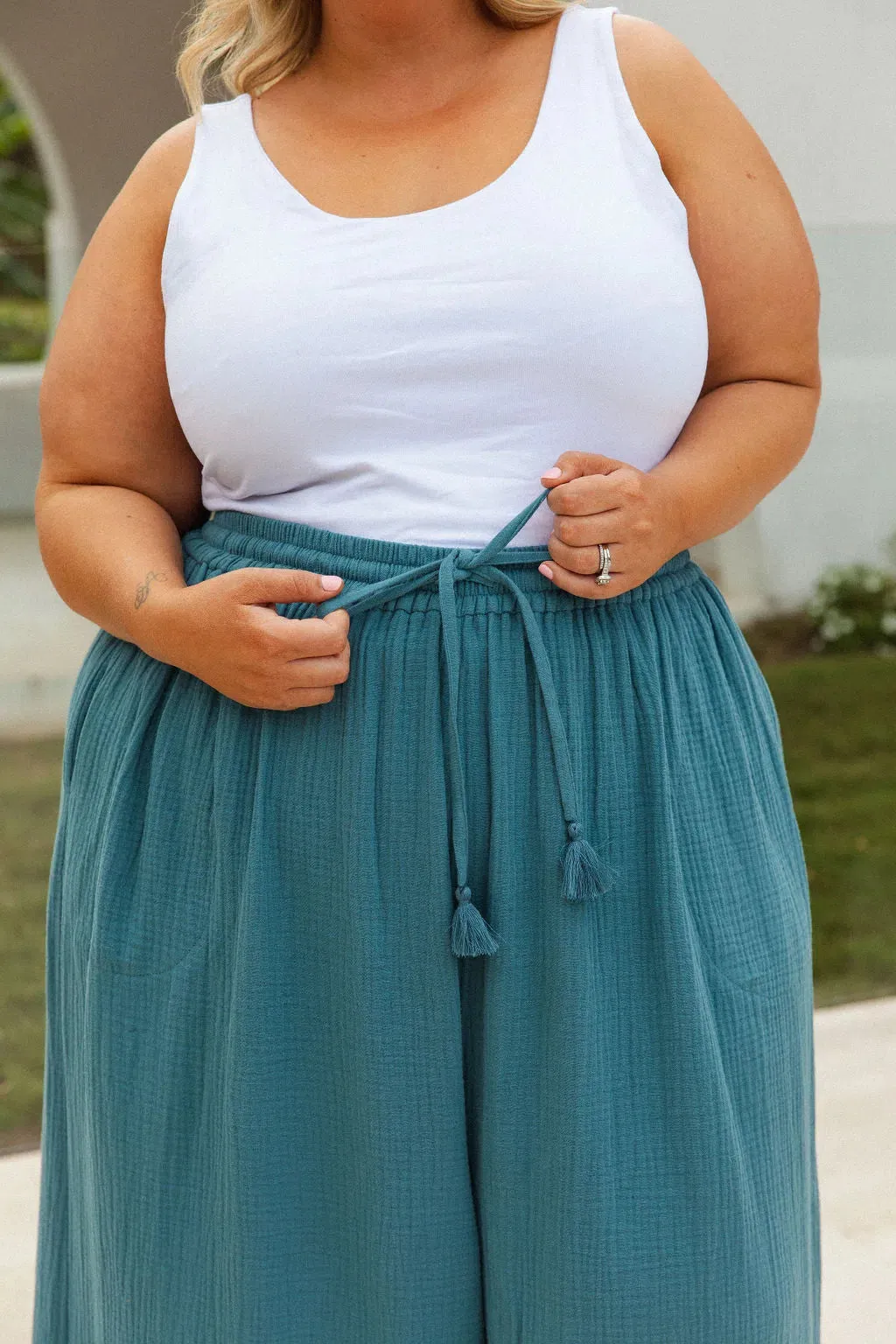 Lola Pants - Ocean