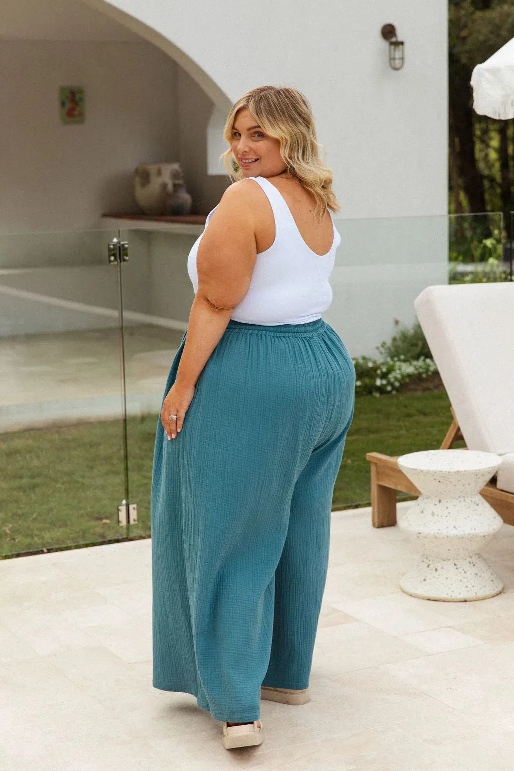 Lola Pants - Ocean