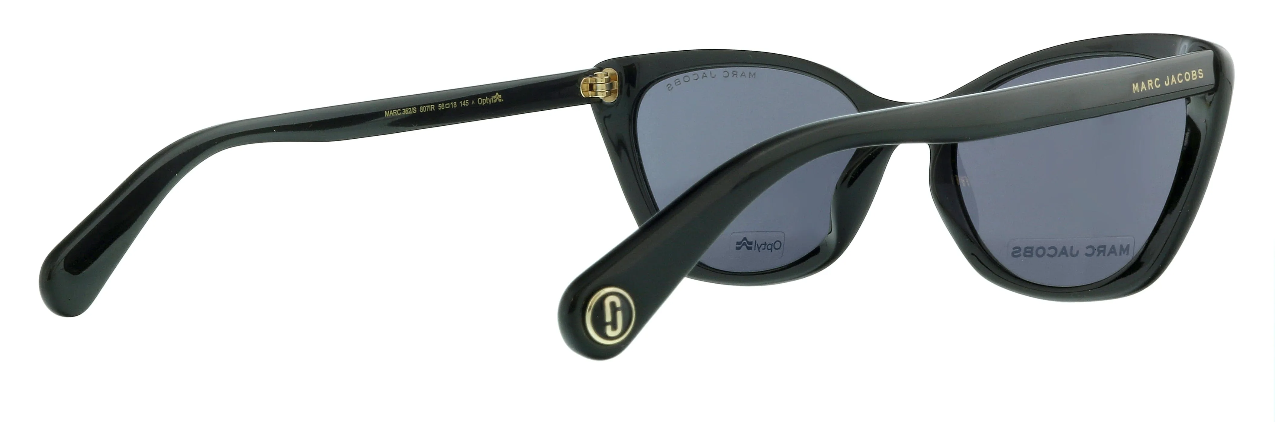 Marc Jacobs MARC 362/S IR 0807 Black Cateye  Sunglasses