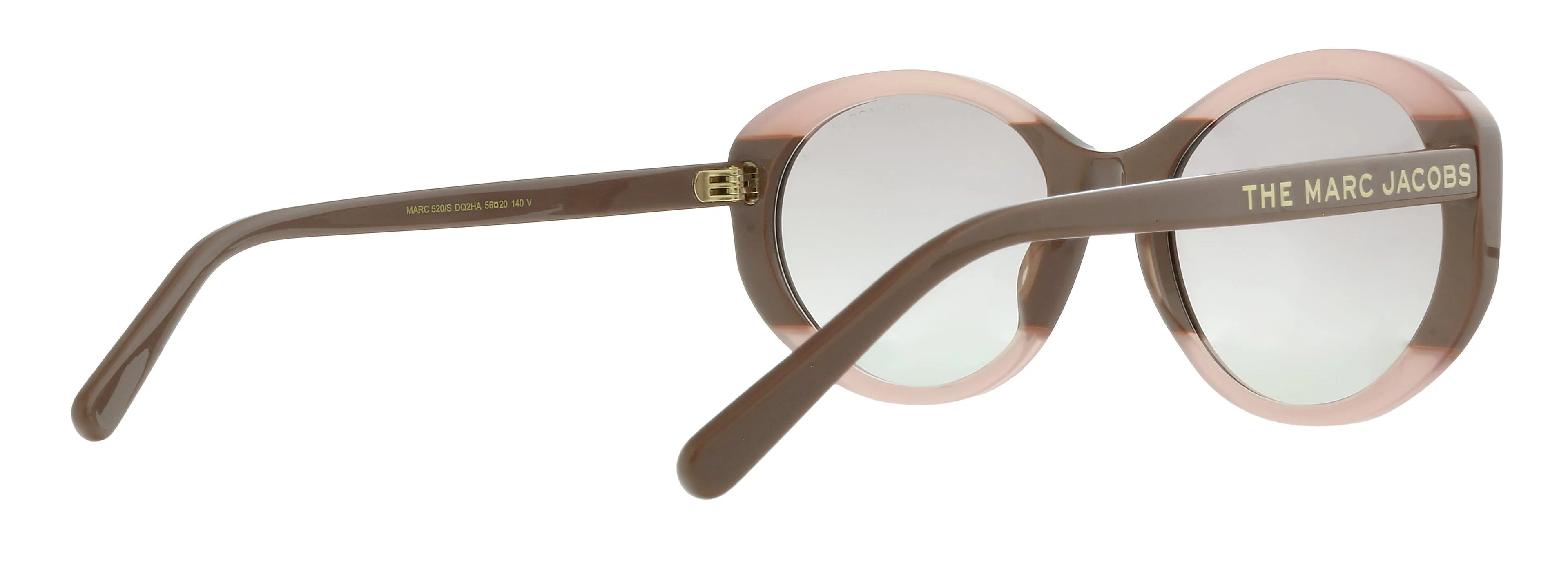 Marc Jacobs MARC 520/S HA 0DQ2 Brown Pink Oval  Sunglasses