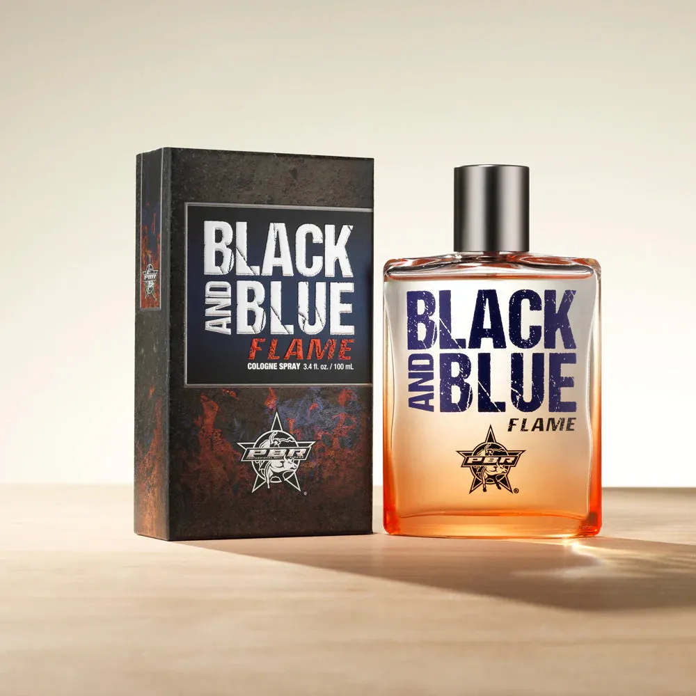 Men's Black and Blue Flame Cologne 92997