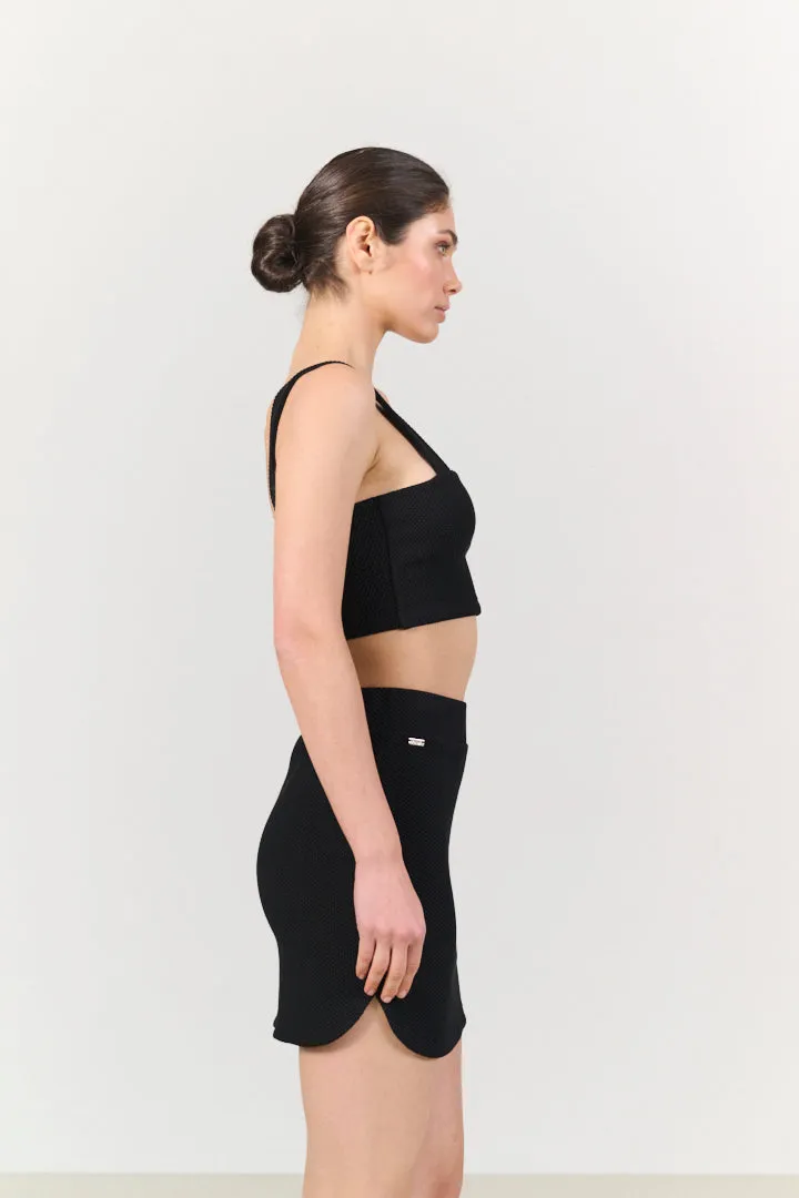 MOON CLASSIC bandeau bra - Black