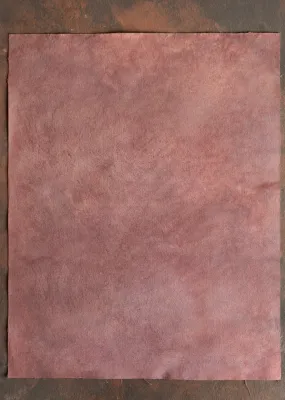 Mother of the Bride in Mauve #0554 Hand Painted Flatlay Surface