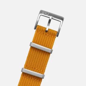 Mustard Yellow Ribbed Nylon