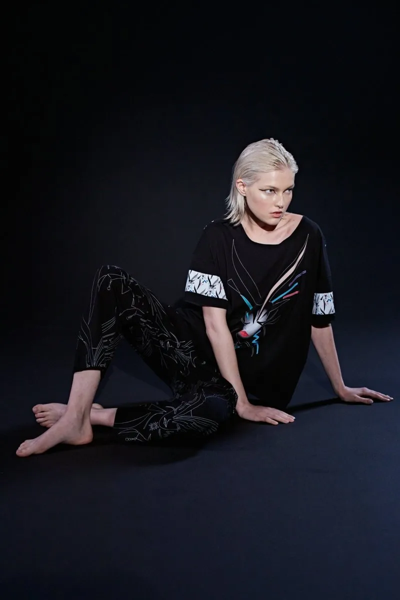 Night Rabbit Pants Black