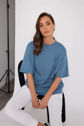 NIX T-Shirt Dusty Blue