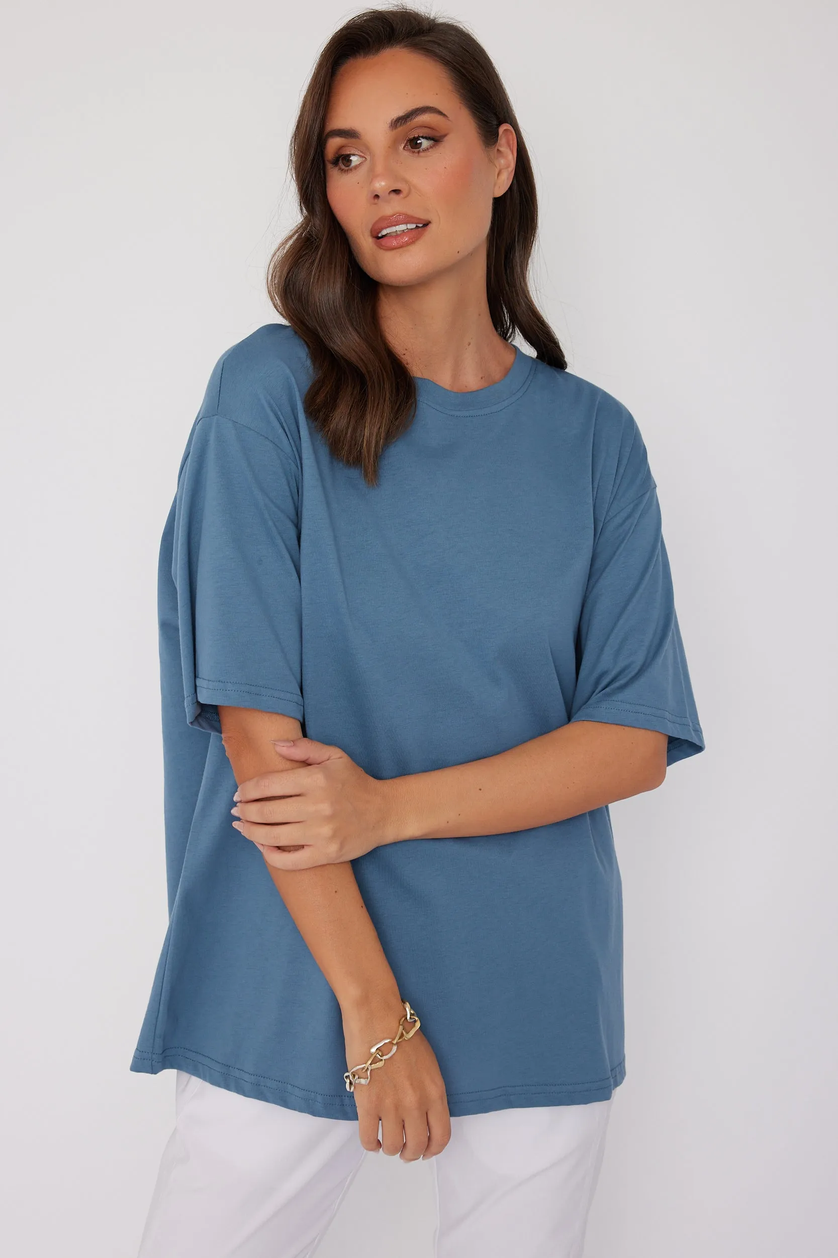 NIX T-Shirt Dusty Blue