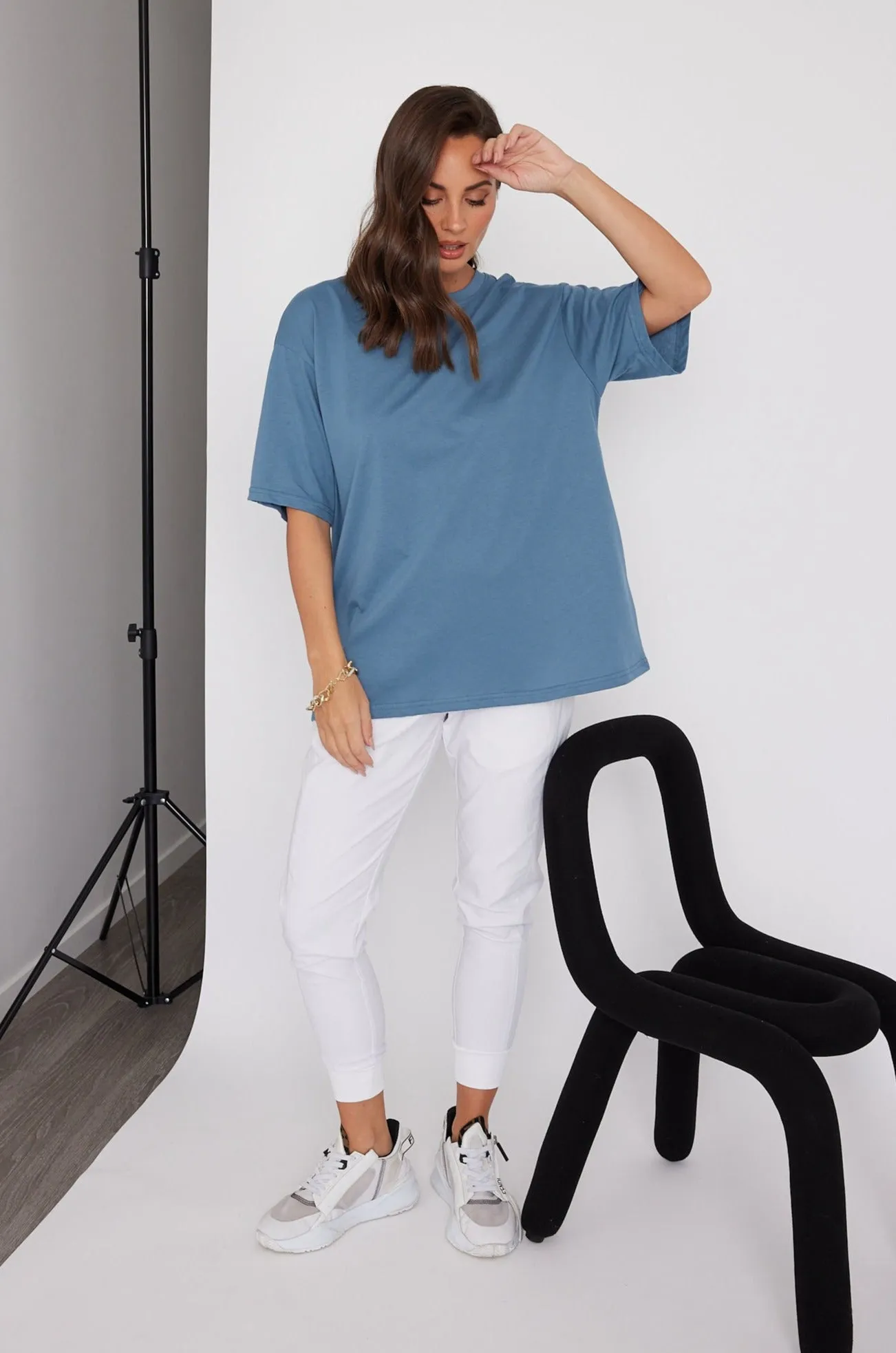 NIX T-Shirt Dusty Blue