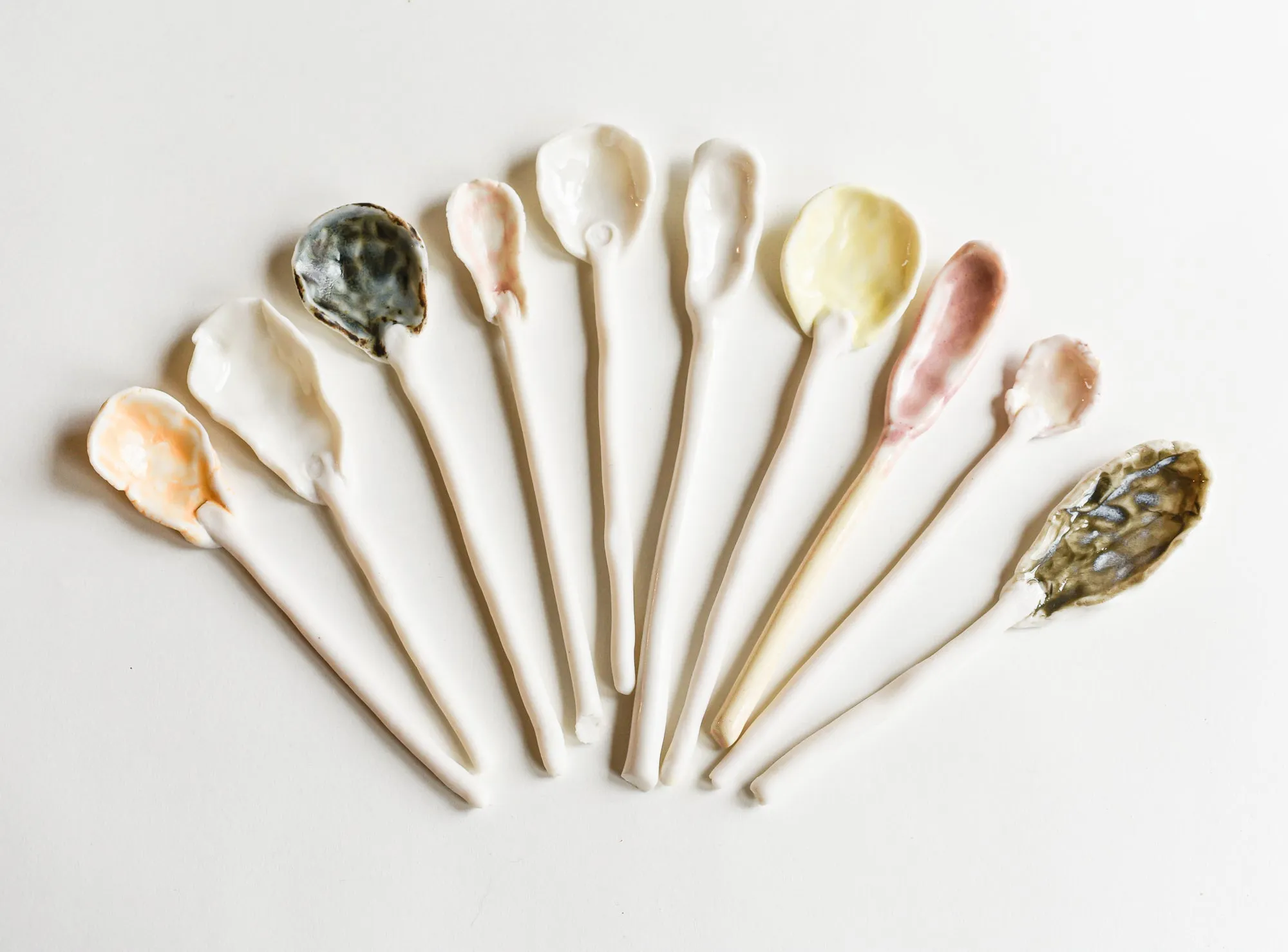 Porcelain Spoons - Small Size