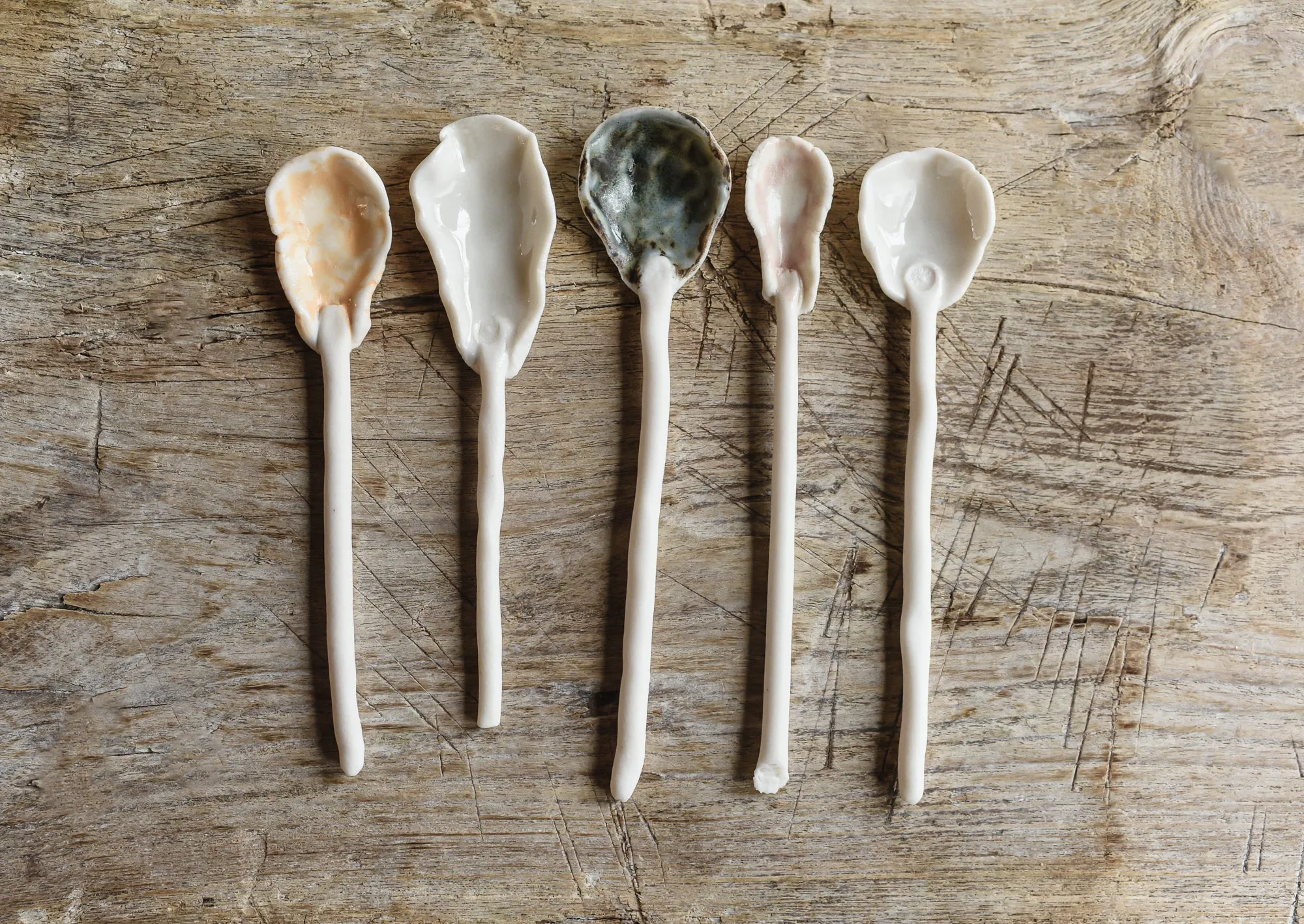 Porcelain Spoons - Small Size