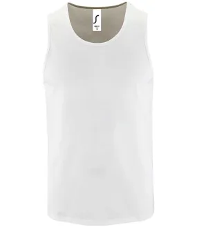 SOL'S Sporty Performance Tank Top | White