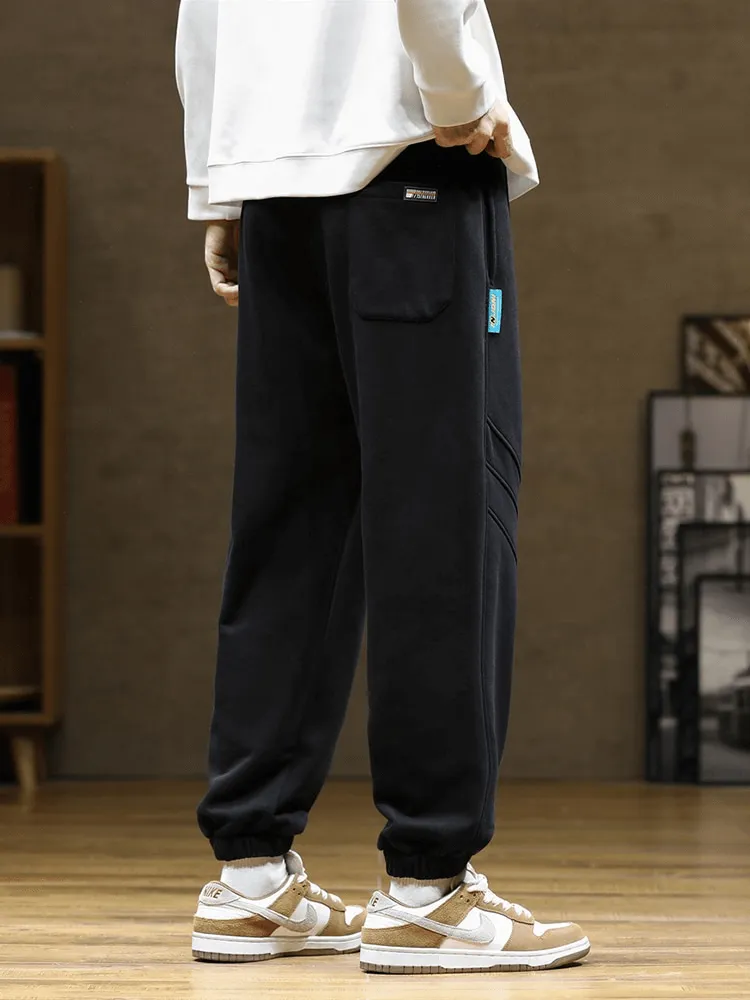 Sporty Baggy Casual Joggers Pants For Men With Side Pockets - SF1427