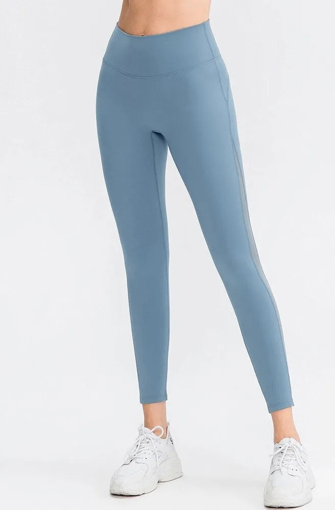 Sporty Seamless Women's Leggings with High Waist - SF0153
