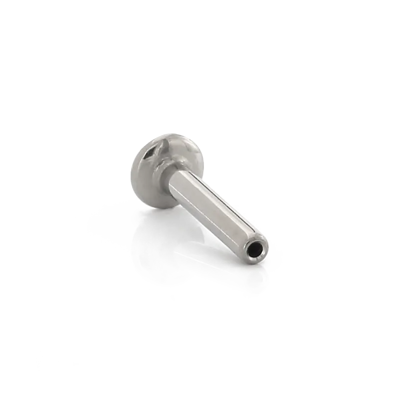 Ti 18g Small Disk Threadless Post