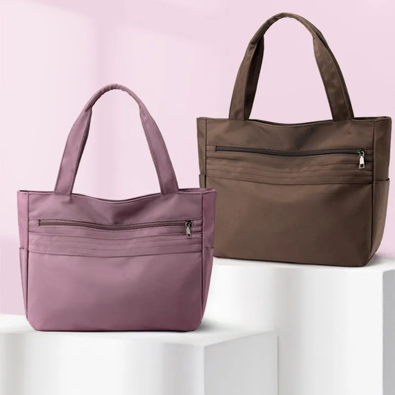 Tote Bag For Women Simple Casual Nylon Shoping Handbag