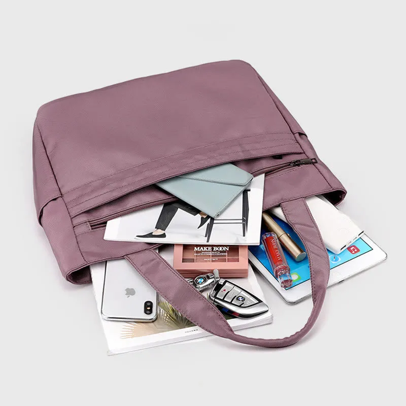 Tote Bag For Women Simple Casual Nylon Shoping Handbag