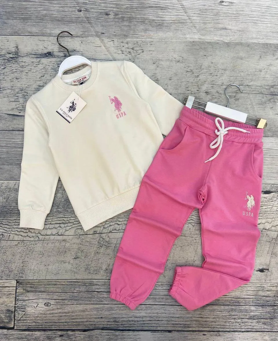 USPA Kids & Teen Girls Cotton Set - Kids/Teens Girls (2Pcs)