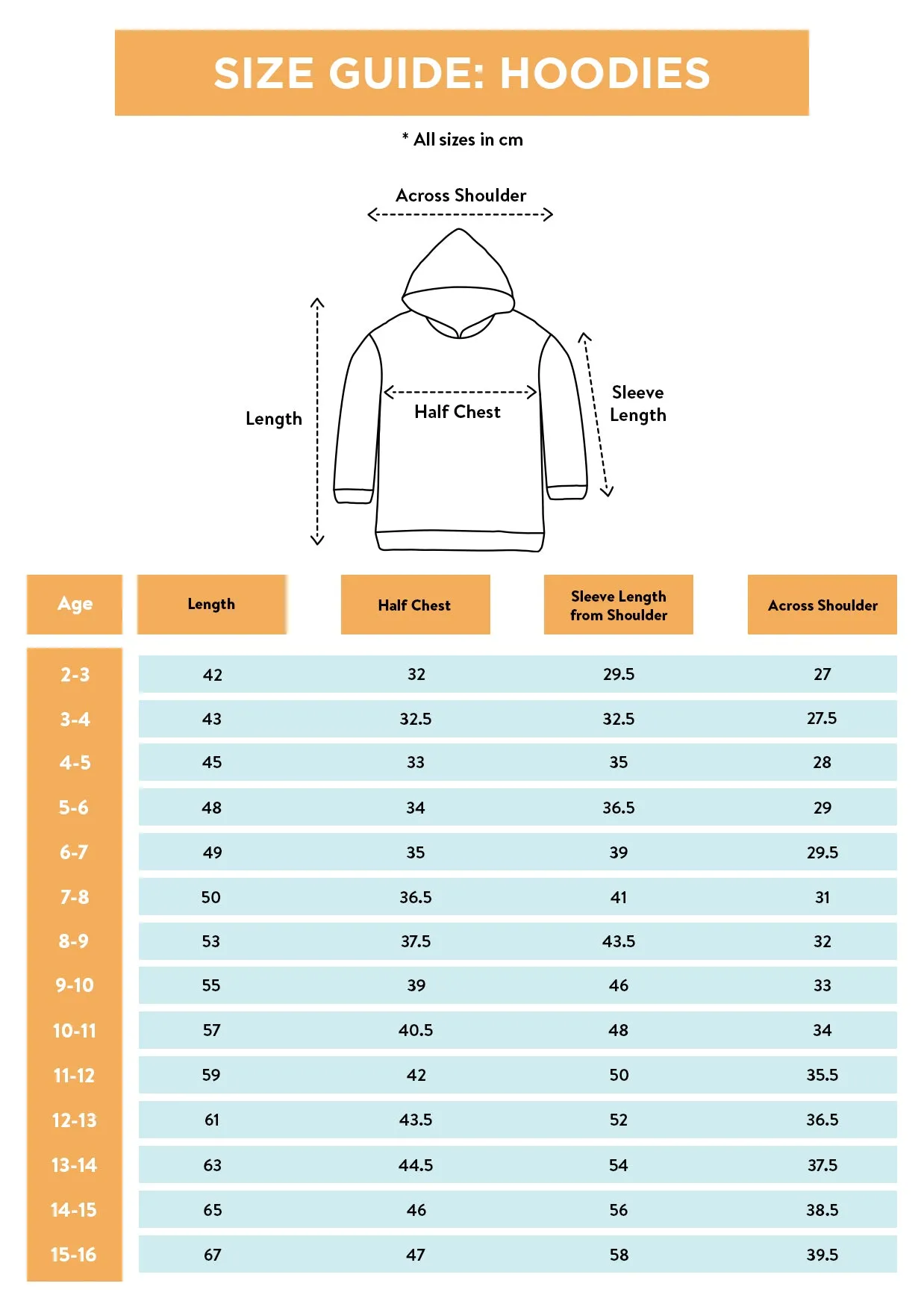 Ventra Striped Orange Hoodie